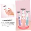 GALPADA Electric Shaver for Women Painless Hair Trimmer Rechargeable Body Hair Razor Hypoallergenic Blades for Sensitive Skin for Bikini view 3