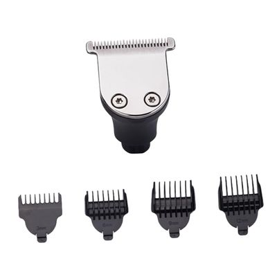 FOMIYES 1PC Electric Beard Shaver Head Replacement with Combs Compatible with Rotary Shavers Durable Metal Clipper Head for Hair Trimming for Home and Salon Use
