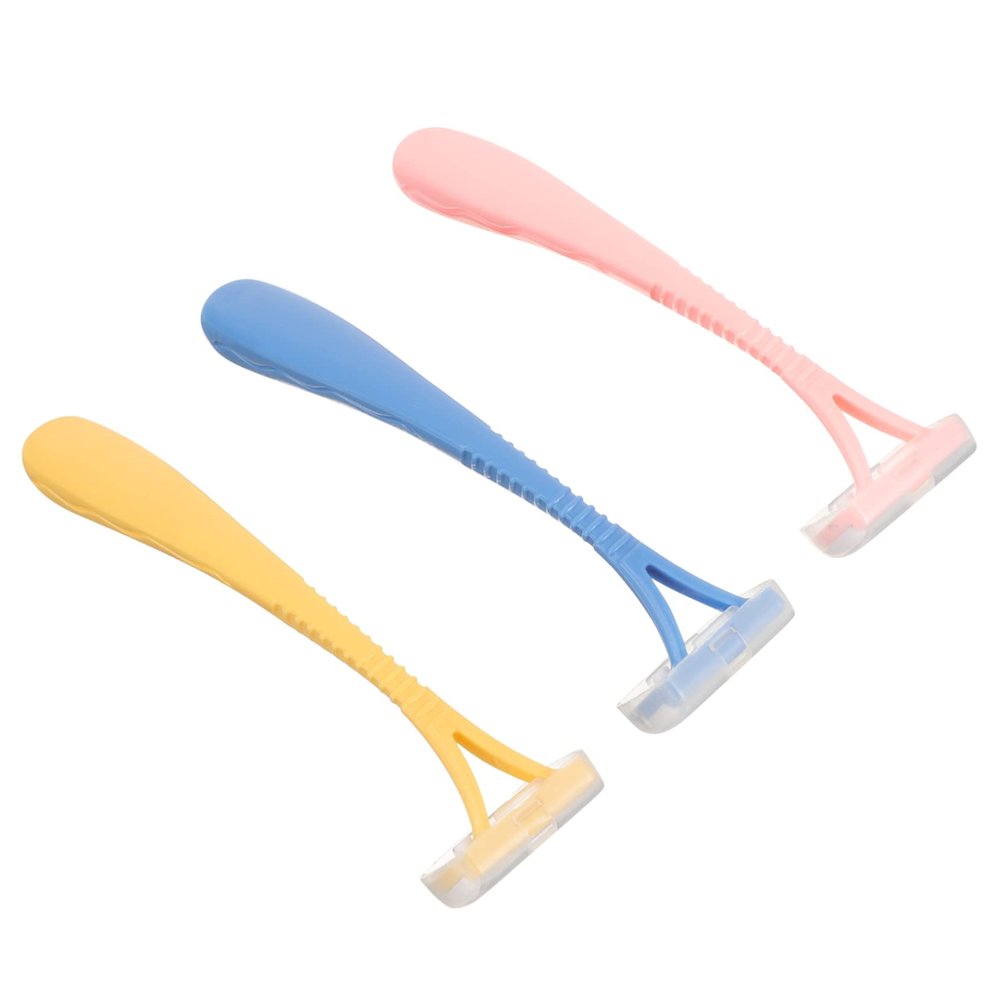 Ipetboom 3Pcs Portable Body Hair Trimmers for Women Razor and Safe Design for Smooth Shaving of Legs Arms and Armpits