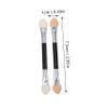 VALICLUD 20Pcs Double Ended Eyeshadow Applicators Flexible Makeup Tools for Precision Eye Makeup Durable and Sturdy for Smooth Application of Eyeshadow and Makeup view 2