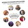 VALICLUD 20Pcs Double Ended Eyeshadow Applicators Flexible Makeup Tools for Precision Eye Makeup Durable and Sturdy for Smooth Application of Eyeshadow and Makeup view 3