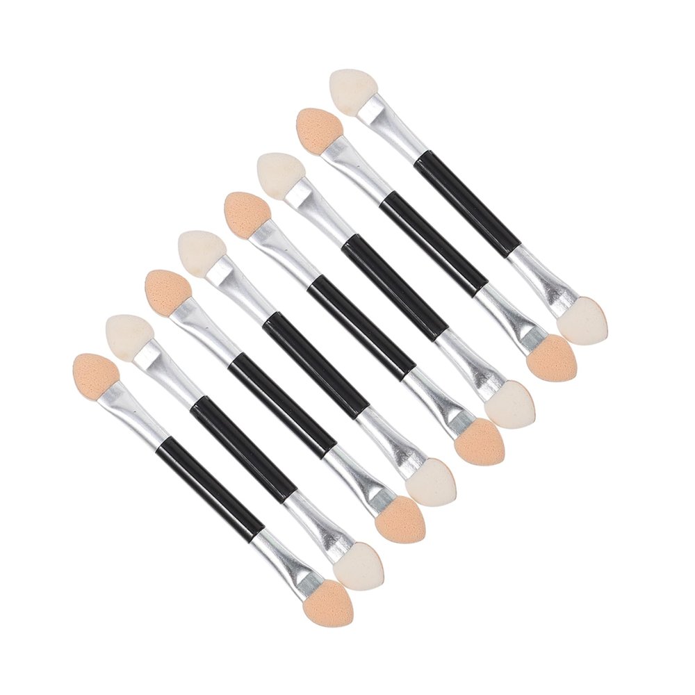 Beaupretty 20pcs Double-ended Eye Shadow Brush Applicators Eyeshadow Makeup Brushes
