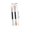 Beaupretty 20pcs Double-ended Eye Shadow Brush Applicators Eyeshadow Makeup Brushes view 2