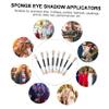 Beaupretty 20pcs Double-ended Eye Shadow Brush Applicators Eyeshadow Makeup Brushes view 4