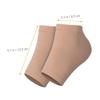 Healvian 2pairs Heel Protectors Silicone Heel Socks Comfortable Foot Sleeves Elastic Sleeves for Shoe Guards view 2