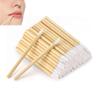 Lipstick Concealer Brushes Bamboo Lip Brushes Disposable Lip Brushes Lipstick Applicator Wand Tool Make Up Brush Bamboo Handle Makeup Tool Kits for Lips Eyes Concealer Makeup Beauty Tool kit view 1