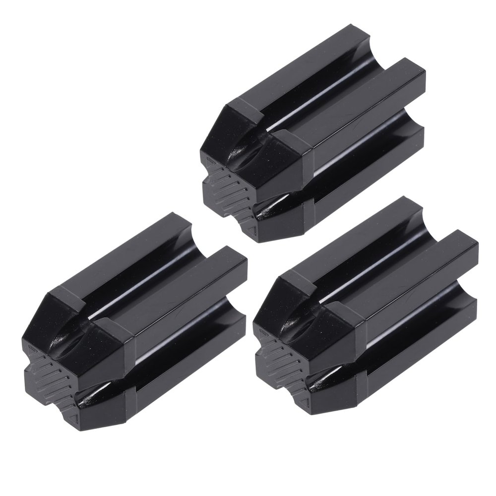 Beaupretty 3pcs Eyebrow Pencil Sharpeners Lid Makeup Tool for Precise Eyebrow and Eyeliner Application Black Sided Design for Less Mess and