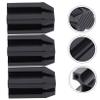 Beaupretty 3pcs Eyebrow Pencil Sharpeners Lid Makeup Tool for Precise Eyebrow and Eyeliner Application Black Sided Design for Less Mess and view 3