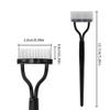 Eyelash Separator Comb Mascara Brush Arcs Designed view 2