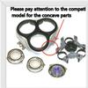 2025 Full Complete HQ8 Replacement Shaver Head Compatible with Norelco Aquatec Shavers AT830 AT875 AT880 AT895 AT920 AT921 AT926 AT920 AT940 PT830 PT870 PT875 PT877 PT878 PT920 PT925 PT927 view 2