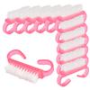 Beaupretty 12pcs Soft Bristle Brush for Pedicure Manicure Nail Tools Dust Collector for Nails Hand Grip view 1