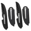 Beaupretty 4Pcs Portable Folding Combs Lightweight Pocket Combs for Mens Grooming Travel Friendly Hair Accessories for Beard Styling and Maintenance view 1