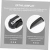 Beaupretty 4Pcs Portable Folding Combs Lightweight Pocket Combs for Mens Grooming Travel Friendly Hair Accessories for Beard Styling and Maintenance view 2