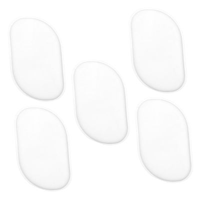 Beavorty 5pcs Silicone Makeup Sponge Set Non-Absorbent Foundation Applicators Reusable Beauty Tools for Women for Makeup Application