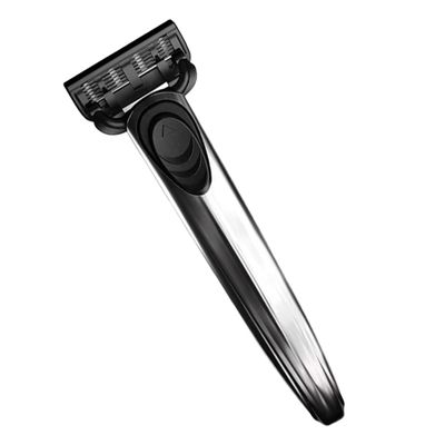 Beavorty 1set Stainless Steel Safety for Men Ergonomic Design Interchangeable Blades Precise and Comfortable Shave Construction for Daily Grooming
