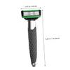 Beavorty 1set Stainless Steel Safety for Men Ergonomic Design Interchangeable Blades Precise and Comfortable Shave Construction for Daily Grooming view 2