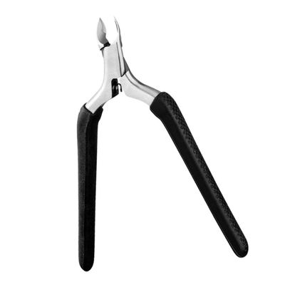 OATIPHO 1pc Dead Skin Removal Scissor for Nail Care Professional Cuticle Nipper Black Ergonomic Design for Home and Travel Manicure and Pedicure