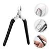 OATIPHO 1pc Dead Skin Removal Scissor for Nail Care Professional Cuticle Nipper Black Ergonomic Design for Home and Travel Manicure and Pedicure view 4