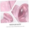 DEARMAMY 1Pc Pink Jade Scraping Stone Facial Massager Tool for Beauty Skin Care and Relaxation for Enhancing and Reducing Puffiness Present for Friends and Family view 2
