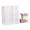 Acrylic Makeup Organizer Clear Cosmetic Brush Holder with Dustproof Lid 3 Drawers/ view 2