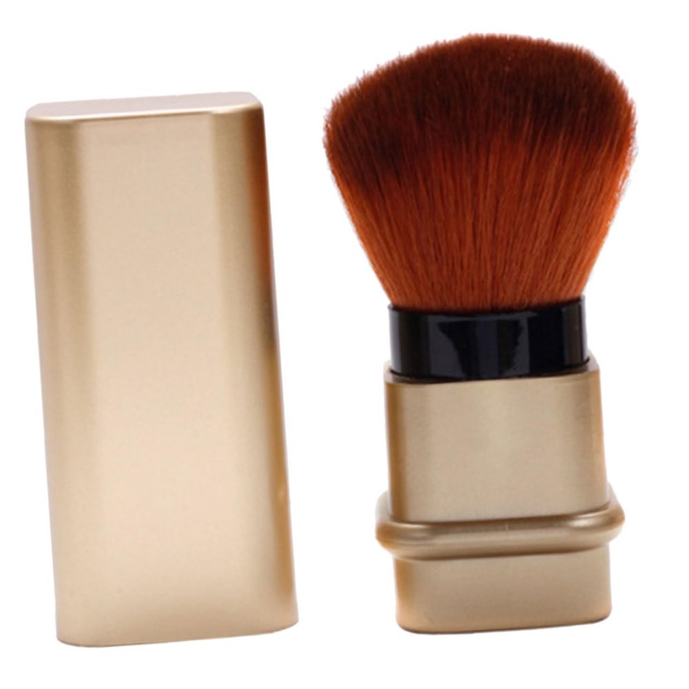Beaupretty Retractable Powder Brush for Makeup Blush and Loose Powder Application Travel Friendly Design Durable Makeup Accessory for Home and Outdoor Use Craftsmanship