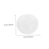 BAZEITFLOW 200pcs Round Makeup Remover Pads 6cm Soft Cotton Facial Cleaning Tool Reusable Makeup Remover for Skin Types for Travel and Daily Use view 2