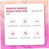 BAZEITFLOW 200pcs Round Makeup Remover Pads 6cm Soft Cotton Facial Cleaning Tool Reusable Makeup Remover for Skin Types for Travel and Daily Use view 4