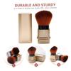 Healeved Retractable Makeup Brush Set 2-in-1 Blush Brush Synthetic Bristles for Travel Suitable for Makeup Lovers view 3