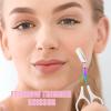 Brow Trim Tool  Stainless Steel Trimmer, Ergonomic Beauty Tool | Rustproof Eyebrow Trimmer with Portable Waterproof Design for Precise Grooming, Home Use, Travel Kit, Salon Workshop view 2