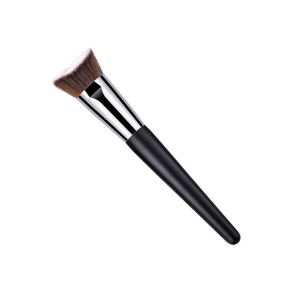 BESTYASH Professional Makeup Brush Wooden Handle Brush Powder Puff for Face Powder Body Makeup Alternative for Women