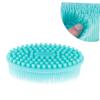HAKIDZEL 2pcs Silicone Bath Brush Exfoliating Body Scrubber Cradle Cap Brush Bathing Shower Scrubbers for Boys and Girls view 2