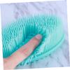 CALLARON 2pcs Silicone Bath Brush Set for Babies Soft Massage Shower Scrubbers Gentle Shampoo Cleansing Tools for Infant Bathing and Sensory Training view 3