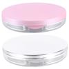 WRITWAA 2sets Makeup Sponges Wedges for Powder Portable Powder Case for Beauty Refillable Container Box Dust Box view 1
