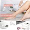 IWOWHERO Ladies Shaver Hair Removal Machine Trimmer Lightweight Portable USB Rechargeable Material Head view 3