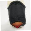WRITWAA 2Set Breathable Heel Sleeve Socks Moisturizing Ankle Protectors for Soft Supple Heels Cracking Design for and Protection Black Open Toe Closed view 4