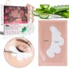 100 Pairs Professional Eye Under Gel Pads Eyelash Extensions Patches,Lash Extension Lint Free Under Hydrogel Eye Mask Pads Beauty Tools (Pink) view 4
