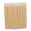 SAFIGLE 50pcs Handle Lipstick Applicators Disposable Lip Brushes for Lip Gloss and Eyeshadow Makeup Tool for Home and Travel view 1