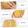 AUTSUPPL 2Pcs Exfoliating Bath Sponge Durable Shower Sponges for Women Lightweight Cleansing Sponges for Dead Skin Removal for Home and Gifting view 4