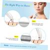 OUNONA Waterproof USB Rechargeable Hair Shaver for Women Cordless Hair Trimmer LCD Display Removal Device for Ladies for Travel view 4