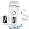 LIFKOME USB Rechargeable Trimmer for Women Portable Facial Hair Razor Lightweight Painless Hair Removal Machine for Eyebrows Hair view 3