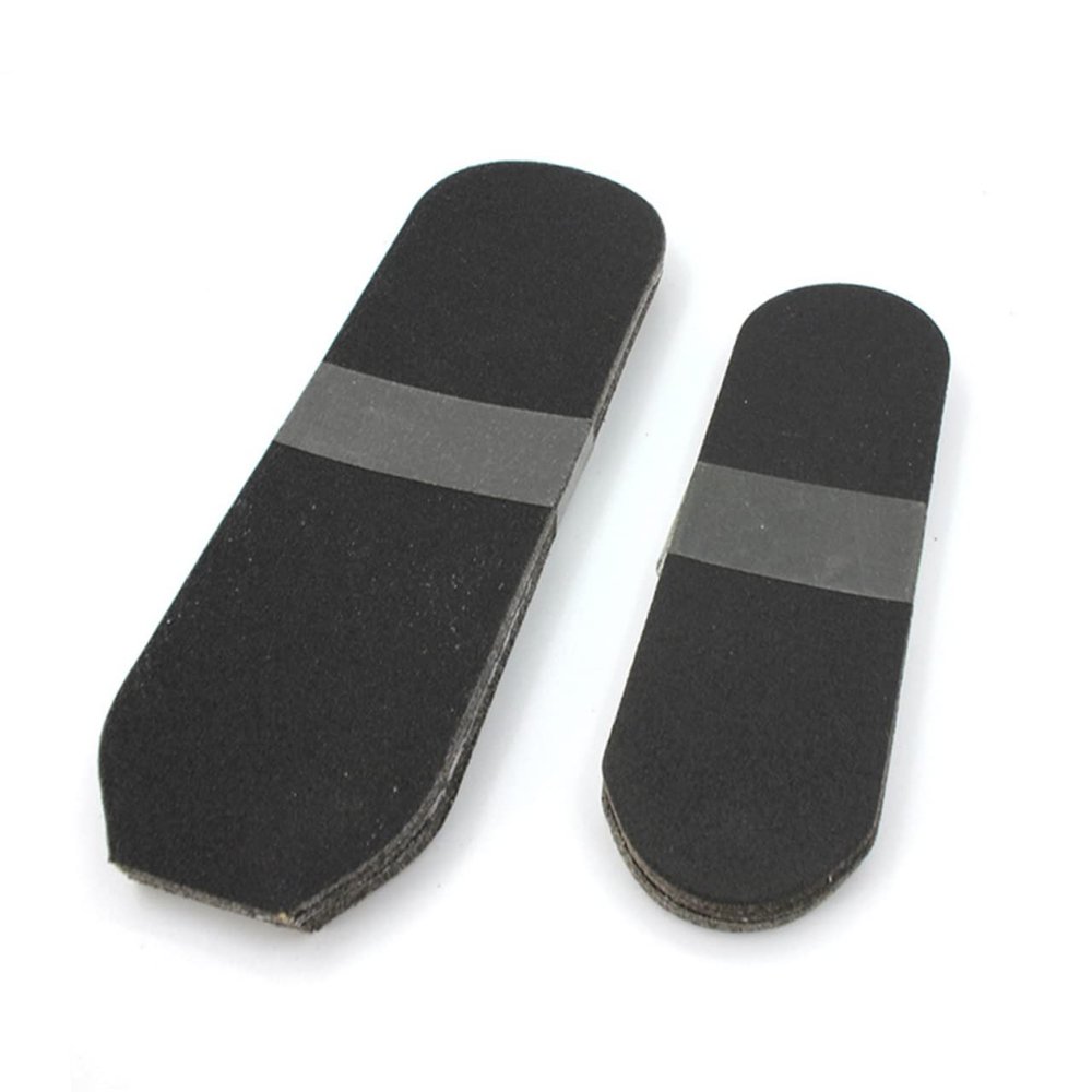 SAFIGLE 10pcs Ankle Sandpaper Foot File Callus Remover Pedicure Supplies Self-Adhesive Sandpaper Tackiness