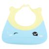 Adjustable Baby Bathing Cap, Kids Shower Hat with Ear Eye Protective for Toddler Hair Washing Non Irritating Plastic, Ideal for Shampooing and Bathing at Home (Blue) view 1