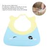 Adjustable Baby Bathing Cap, Kids Shower Hat with Ear Eye Protective for Toddler Hair Washing Non Irritating Plastic, Ideal for Shampooing and Bathing at Home (Blue) view 2