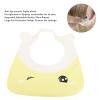 Adjustable Baby Bathing Cap, Kids Shower Hat with Ear Eye Protective for Toddler Hair Washing Non Irritating Plastic, Ideal for Shampooing and Bathing at Home (Yellow) view 2