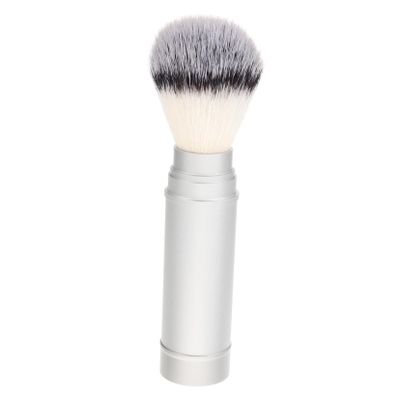 Healvian Portable Travel Shaving Brush for Men Lightweight Beard Brush Compact Grooming Tool for Facial Cleansing Shaving Craftsmanship present for Dad Friends