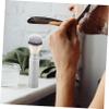 CALLARON Portable Shaving Brush for Men Compact Travel Beard Brush with Bristles for Wet Shaving Durable and Convenient Grooming Tool for Home Go Use view 3