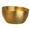 JECOMPRIS Stainless Steel Shaving Cup with Decoration Design Shaving Bowl for Aromatherapy Flower Offering Unique present for Men and Women and Versatile Shave Supplies view 1