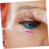 SAFIGLE 20pcs Crystal Handle Eyelash Brush and Eyebrow Spoolie Set with Rhinestones Waterproof Applicators for Eyelash Extensions and Makeup Application Random Color view 3