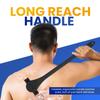 FOREVER GEM 18" Back Shaver & Scrubber for Men  2-in-1 Pain-Free Grooming Tool with Long Handle (46cm), Built-In Scrubber, Wet or Dry Use  Includes Compact Box (23x8x8cm) (BLACK) view 3