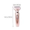 GALPADA 2-in-1 Hair Remover for Women Rechargeable Washable Razor Charging Base Compact Size for Travel Gentle on Skin view 2
